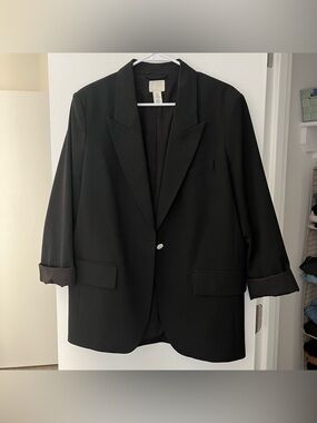 oversized h&m blazer